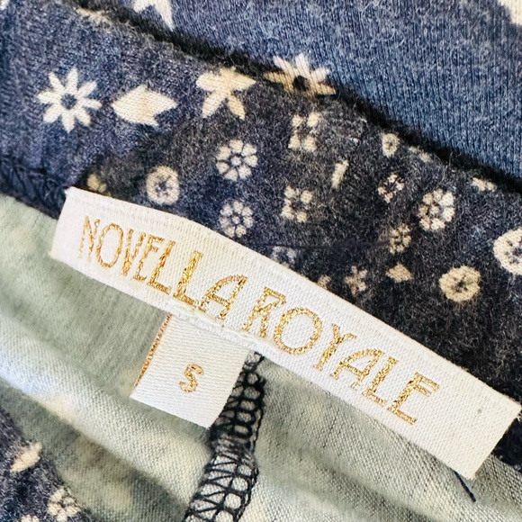 Novella Royale The Janis Printed Bells - Black Star & Floral Print - Picture 5 of 5